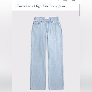 Abercrombie & Fitch High Rise Denim Jeans